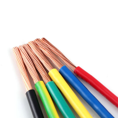 شراء IEC 60227 4mm BV سلك النحاس الصلب المتعرج المخصص كابل عازل PVC online manufacture