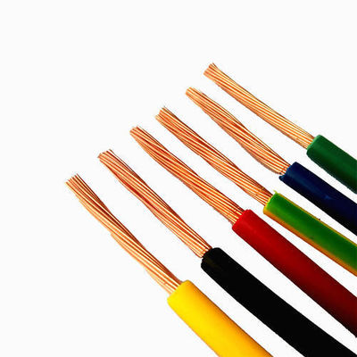 شراء BV BVR كابل كهربائي عازل من البيفيكس سلك كهربائي ذو نواة صلبة 4 ملم online manufacture