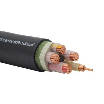 شراء كابل الطاقة الكهربائية YJV22 المعتمد من قبل CE مع عزل XLPE والجهد المسموح به 0.6/1KV online manufacture