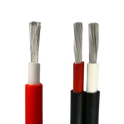 شراء كابل الطاقة الشمسية الكهروضوئية المقاومة للطقس 2 النواة 4mm2 للألواح الشمسية online manufacture