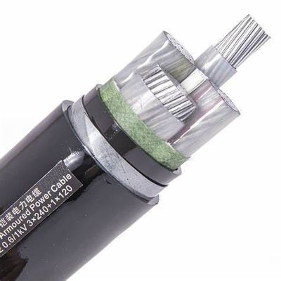 شراء IEC 60227 القياسية XLPE كابل الطاقة 4 * 240mm2 1kv الموصلات الألومنيوم online manufacture