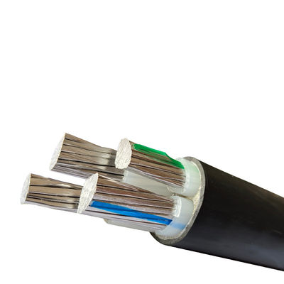 كابل الألومنيوم الأساسي YJLV مخصص مع عزل XLPE وغطاء PVC