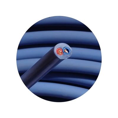 3 النواة 1.5mm كابل النحاس المرن RVV H05vv-f مع الموصل المتعرج والعزل