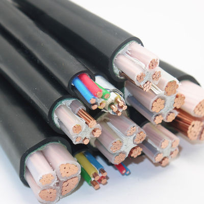 كابل كهرباء تحت الأرض NYY 5X6mm مع عزل PVC 0.6/1 KV وموصول النحاس