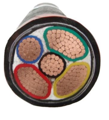 0.6/1KV الجهد المسموح به XLPE عزل CU كابل الطاقة لتطبيقات درجة الحرارة