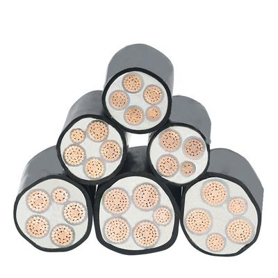 0.6/1kv كابلات الطاقة ذات الجهد المسموح به مع عزل PVC وأسلاك الفولاذ المقاوم للصدأ