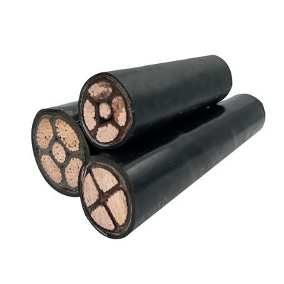 الكابل الكهربائي المزود بالرصاص النحاسي ذات الجهد المنخفض مع عزل XLPE وغلاف PVC