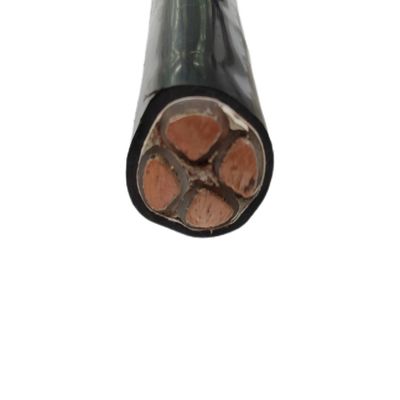 كابل كهربائي موصل نحاسي من 10-400sqmm Nyy/N2XY مع غلاف PVC/XLPE