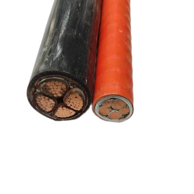 150mm2 كابل طاقة كهربائية منخفضة الجهد مع XLPE عزل PVC VV كابل النحاس