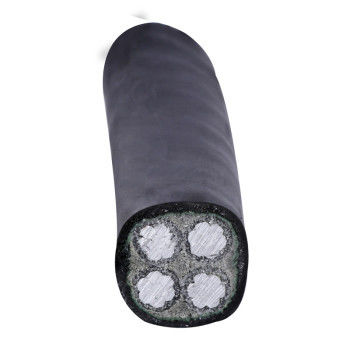 240mm الألومنيوم XLPE 4 محور كابل مدرع للبناء الصناعي
