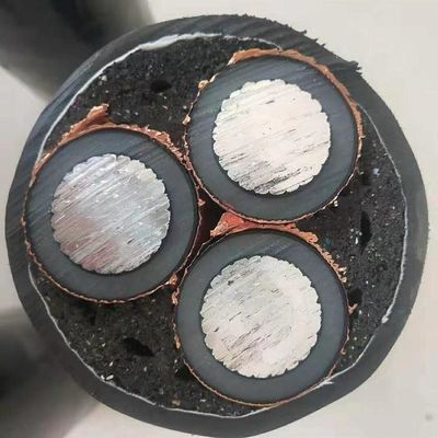 كابل كهرباء معزول XLPE معدل الجهد المدرع تحت الأرض