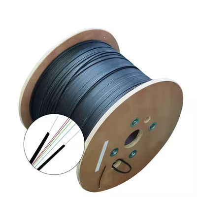 FRP قوة مرنة 2 محور كابلات الألياف الضوئية FTTH للإنترنت عالي السرعة